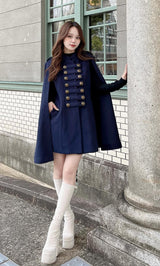 モデル：155cm（着用サイズ：F-L　着用カラー：NVY）