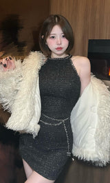 モデル：164cm（着用サイズ：FL　着用カラー：BLK）