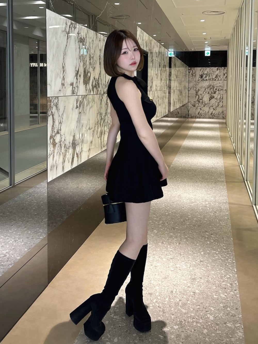 モデル：164cm（着用サイズ：FL　着用カラー：GRY）