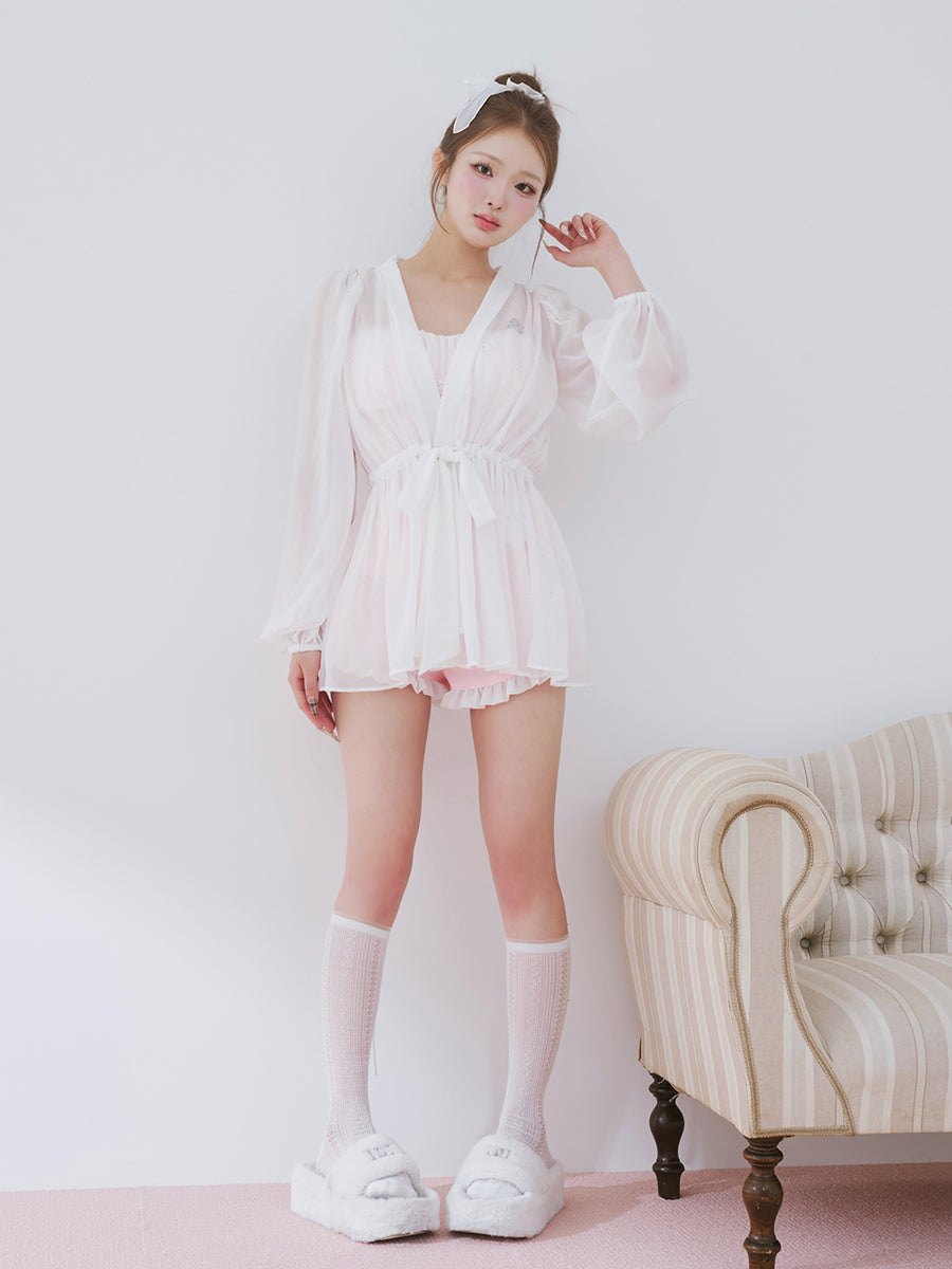 モデル：163cm（着用サイズ：FREE　着用カラー：PNK）
