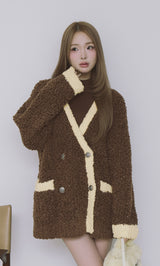 モデル：163cm（着用サイズ：FREE　着用カラー：BRN）