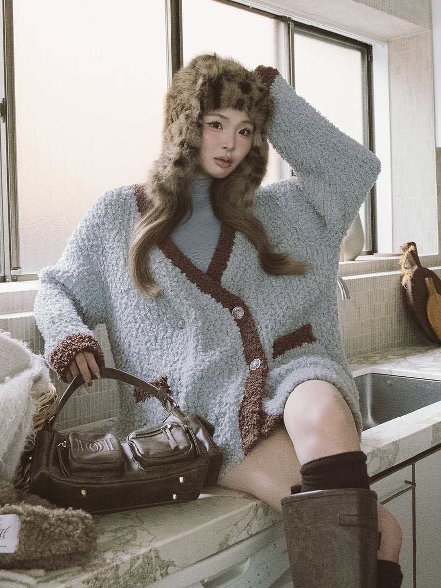 モデル：163cm（着用サイズ：FREE　着用カラー：SAX）