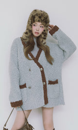 モデル：163cm（着用サイズ：FREE　着用カラー：SAX）