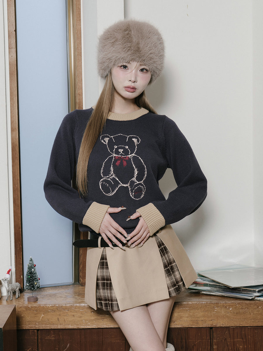 モデル：163cm（着用サイズ：FREE　着用カラー：NVY）