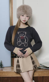 モデル：163cm（着用サイズ：FREE　着用カラー：NVY）