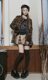 モデル：163cm（着用サイズ：FREE　着用カラー：NVY）