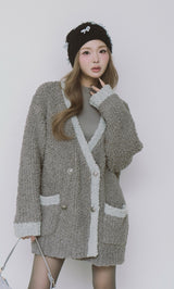 モデル：163cm（着用サイズ：FREE　着用カラー：GRY）