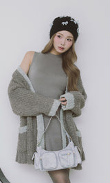 モデル：163cm（着用サイズ：FREE　着用カラー：GRY）