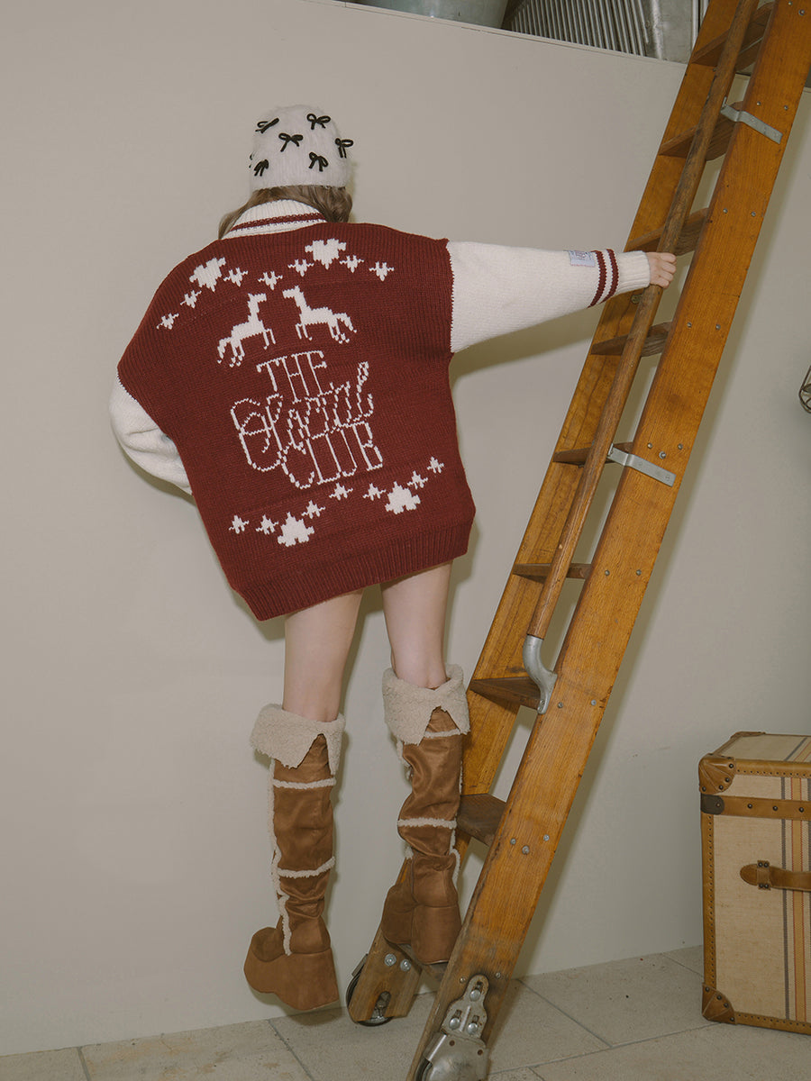 モデル：163cm（着用サイズ：FREE　着用カラー：BRD）