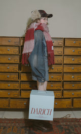 [Novelty] Checked Volume Scarf