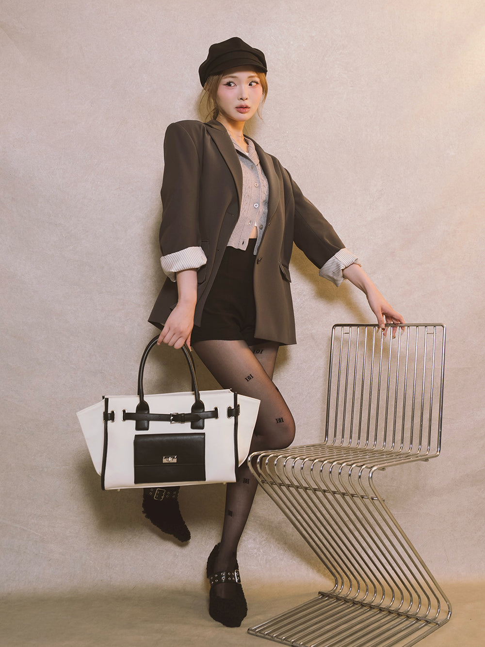 サイズ：FREE　カラー：IVO