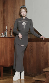 モデル：163cm（着用サイズ：FREE　着用カラー：GRY）