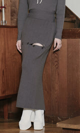 モデル：163cm（着用サイズ：FREE　着用カラー：GRY）