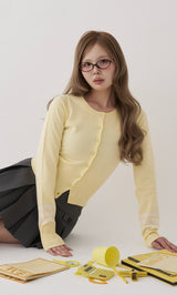 モデル：163cm（着用サイズ：FREE　着用カラー：YEL）