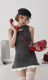 モデル：163cm（着用サイズ：FREE　着用カラー：GRY）
