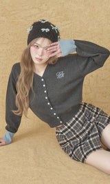 モデル：163cm（着用サイズ：S　着用カラー：GRY）