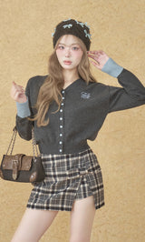 モデル：163cm（着用サイズ：S　着用カラー：GRY）