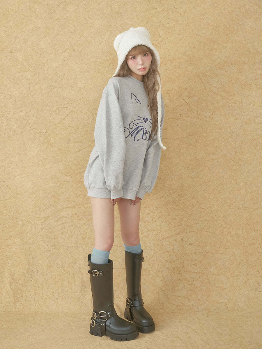 モデル：163cm（着用サイズ：FREE　着用カラー：GRY）