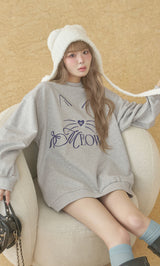 モデル：163cm（着用サイズ：FREE　着用カラー：GRY）