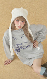 モデル：163cm（着用サイズ：FREE　着用カラー：GRY）