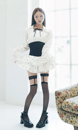 モデル：163cm（着用サイズ：FREE　着用カラー：WHT）