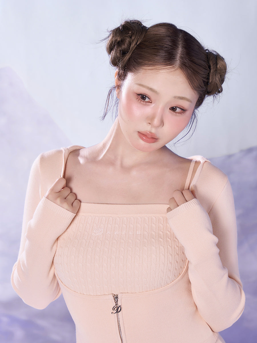 モデル：163cm（着用サイズ：FREE　着用カラー：PNK）