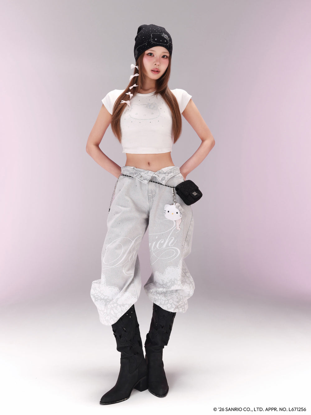Hello DarichコンパクトTシャツ