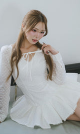 モデル：163cm（着用サイズ：FREE　着用カラー：WHT）