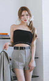 モデル：163cm（着用サイズ：FREE　着用カラー：BLK）