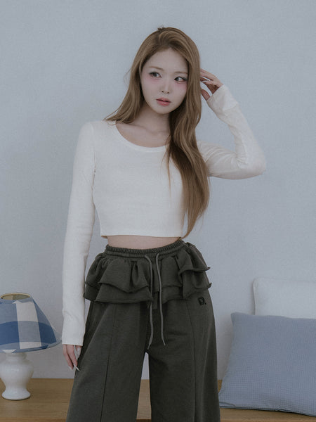 Cut-off Cropped Top