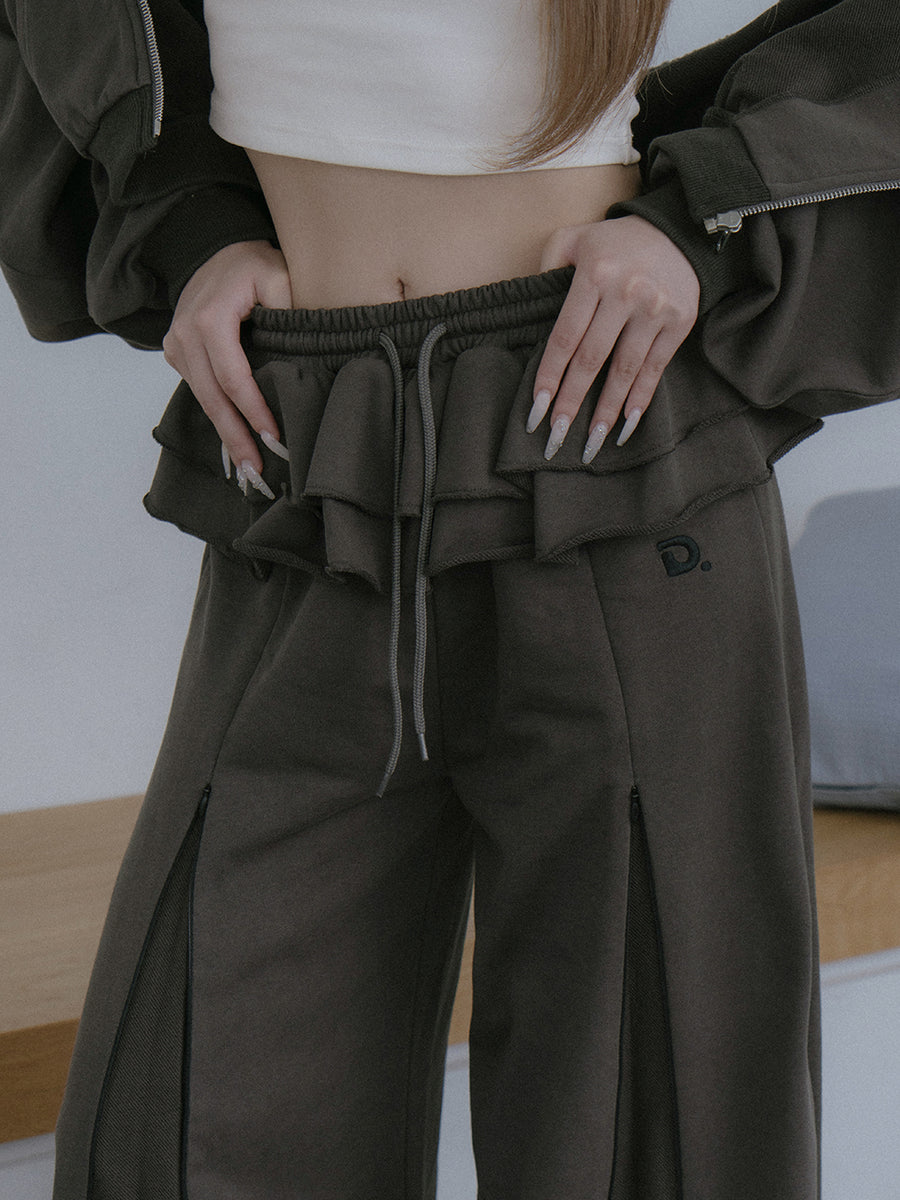 モデル：163cm（着用サイズ：FREE　着用カラー：C-GRY）