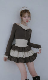 モデル：163cm（着用サイズ：FREE　着用カラー：C-GRY）