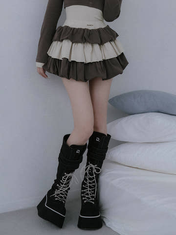 モデル：163cm（着用サイズ：FREE　着用カラー：C-GRY）