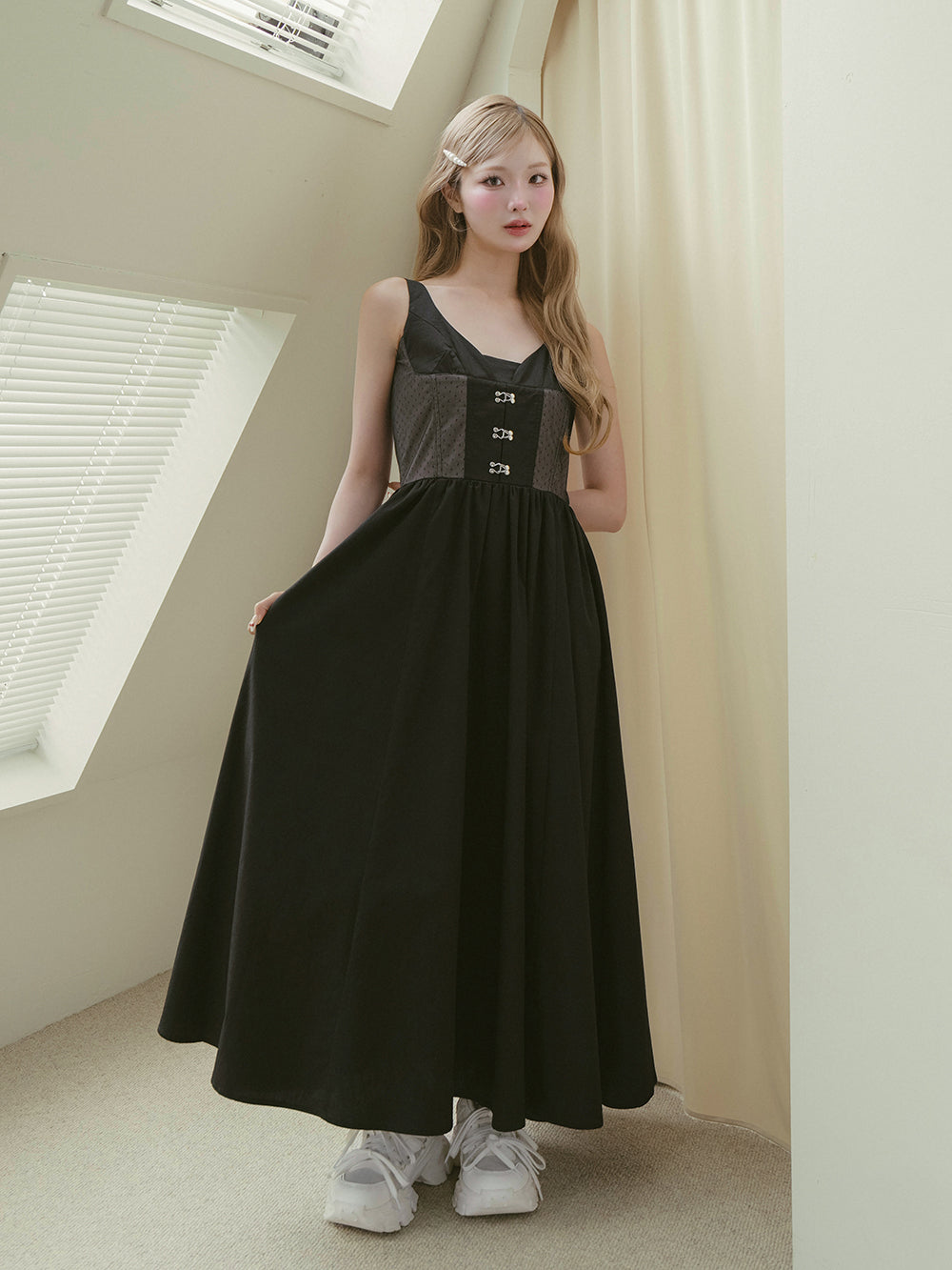 ドルチェ&ガッバーナ　シフォンワンピース　美品　38　コルセット ドルチェ&ガッバーナ シフォンワンピース 美品 38 コルセット