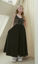 モデル：163cm（着用サイズ：FREE　着用カラー：BLK）