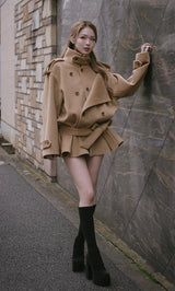 モデル：163cm（着用サイズ：FREE　着用カラー：CAM）