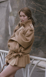 モデル：163cm（着用サイズ：FREE　着用カラー：CAM）