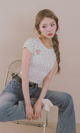モデル：163cm（着用サイズ：FREE　着用カラー：WHT）