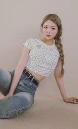 モデル：163cm（着用サイズ：FREE　着用カラー：WHT）