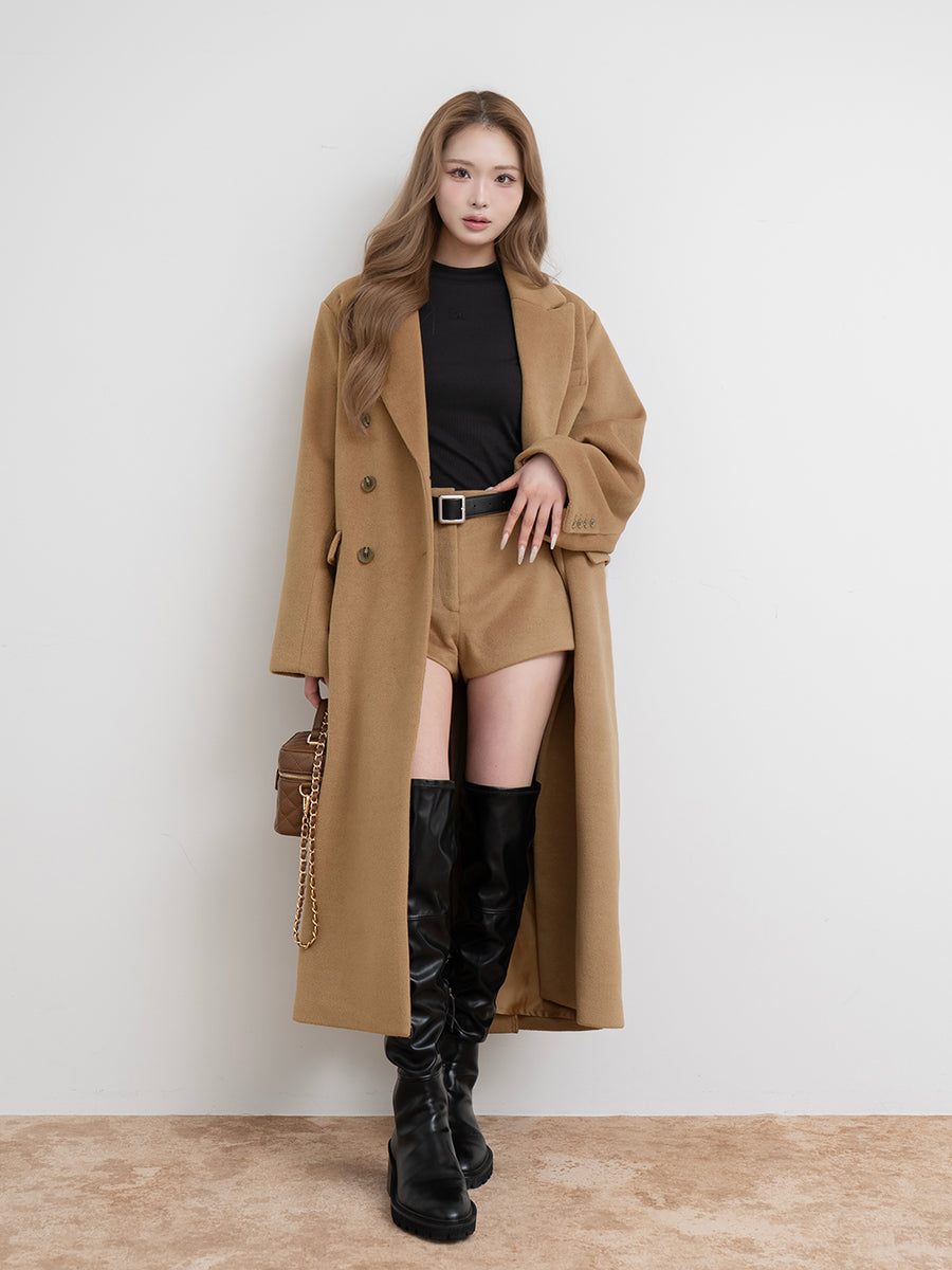 モデル：163cm（着用サイズ：S　着用カラー：CAM）