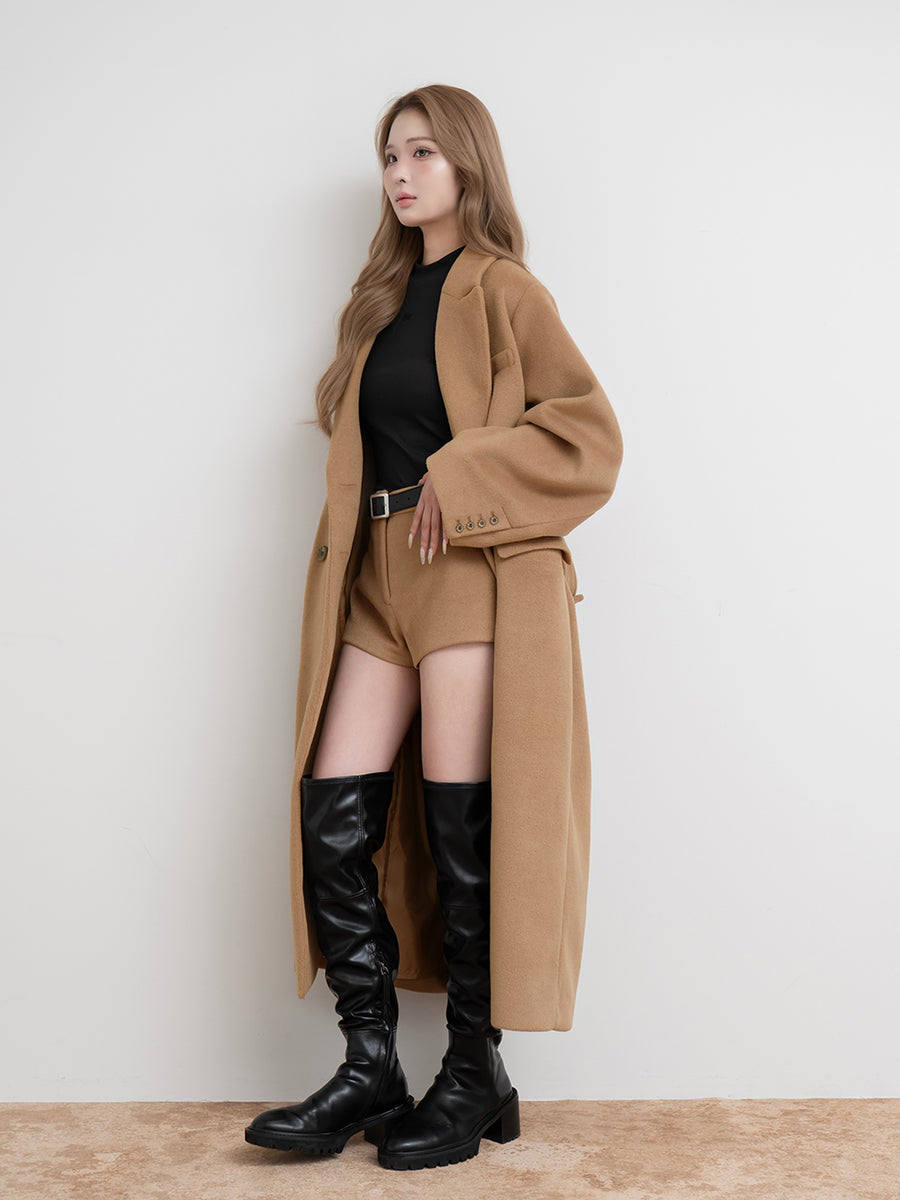 モデル：163cm（着用サイズ：FREE　着用カラー：CAM）