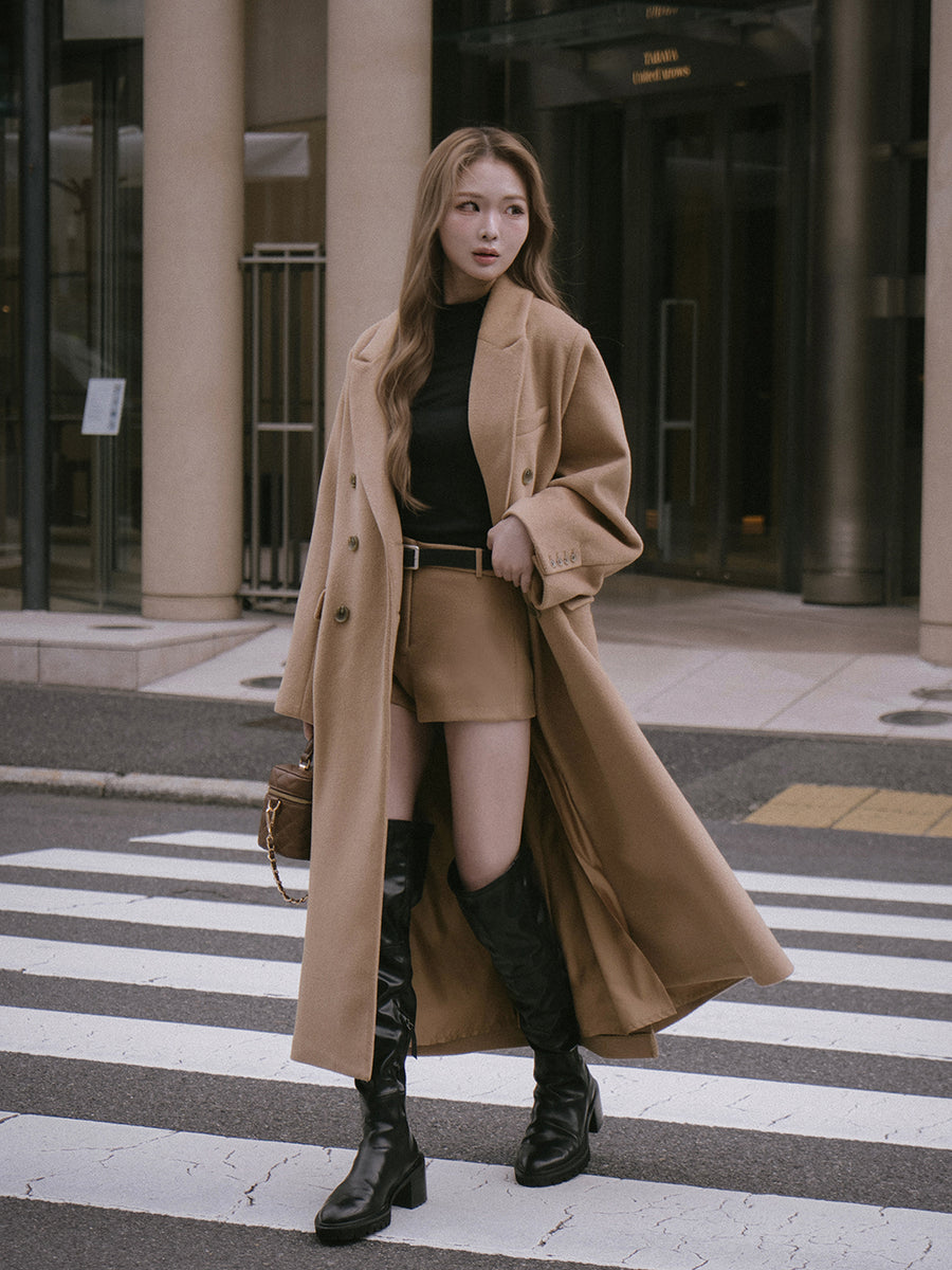 モデル：163cm（着用サイズ：FREE　着用カラー：CAM）