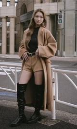 モデル：163cm（着用サイズ：S　着用カラー：CAM）