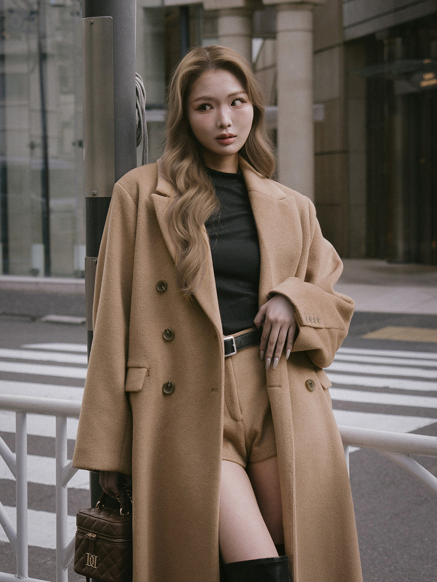 モデル：163cm（着用サイズ：FREE　着用カラー：CAM）