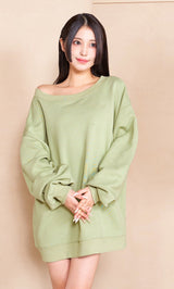 モデル：155cm（着用サイズ：FREE　着用カラー：MNT）
