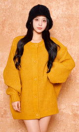 モデル：155cm（着用サイズ：FREE　着用カラー：YEL）