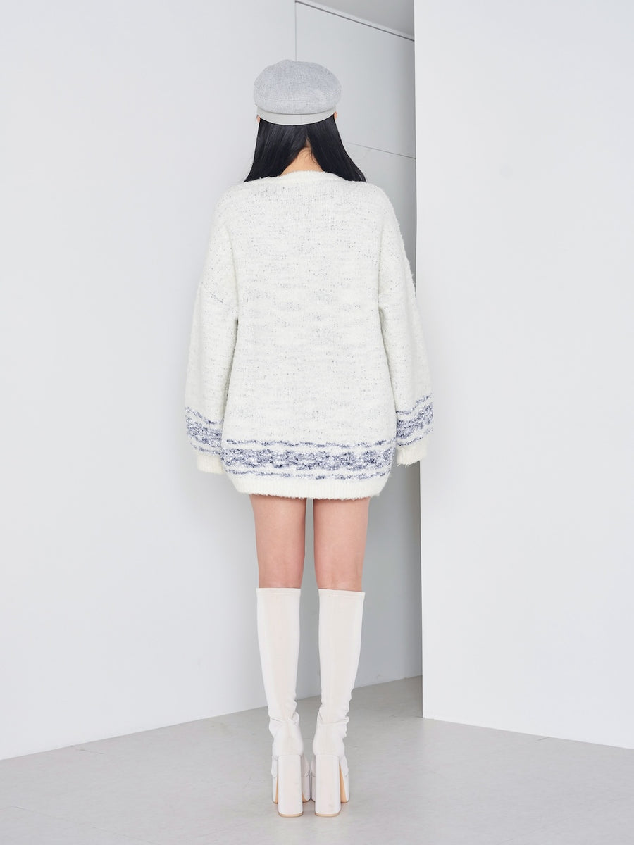 モデル：155cm（着用サイズ：FREE　着用カラー：WHT）