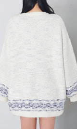モデル：155cm（着用サイズ：FREE　着用カラー：WHT）
