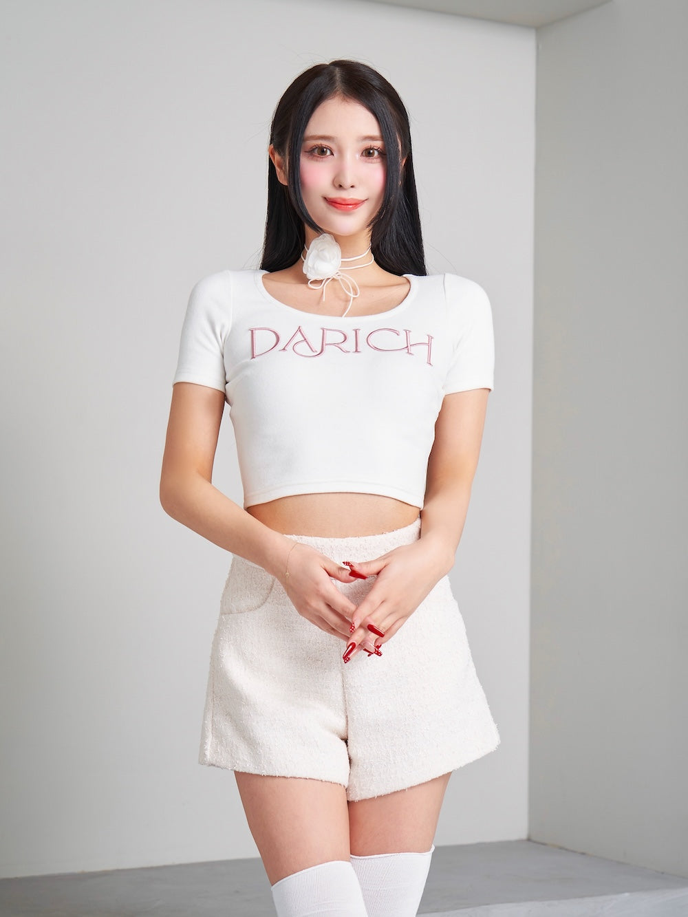 ロゴショートTシャツ - wht