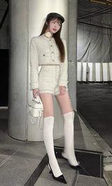モデル：163cm（着用サイズ：S　着用カラー：WHT）